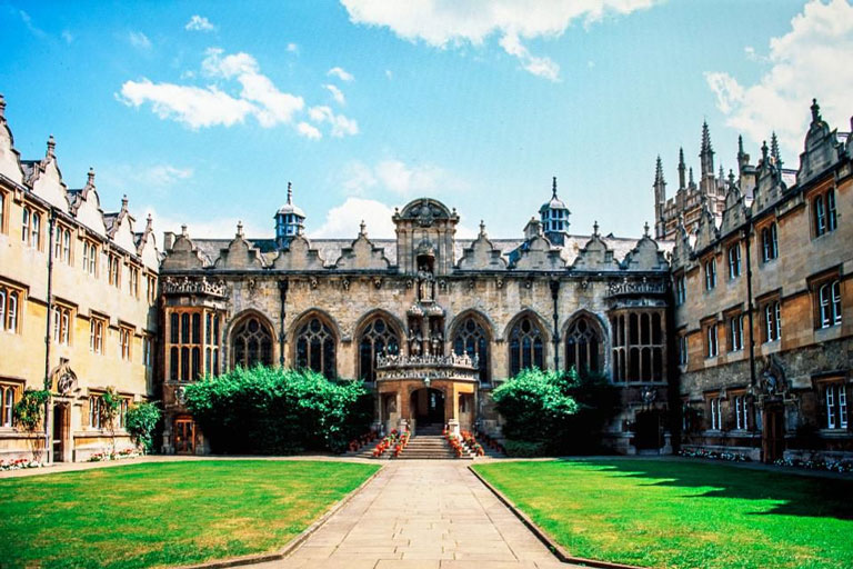 Mob Quad is a four-sided group of buildings from the 13th and 14th centuries in Merton College, Oxford.